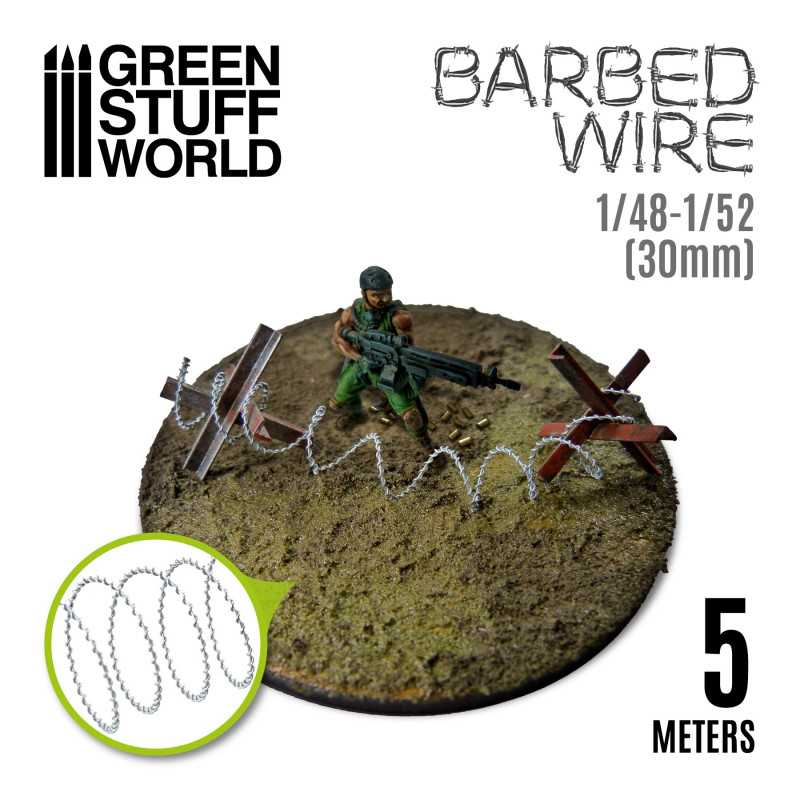 Fil Barbelé - 1/48-1/52 (30mm) Fil Barbelé - 1/48-1/52 (30mm)