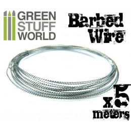 Stacheldraht - Barbed Wire - 1/48-1/52 (30mm) Stacheldraht - Barbed Wire - 1/48-1/52 (30mm)