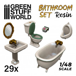 Set de resina BAÑO y WC