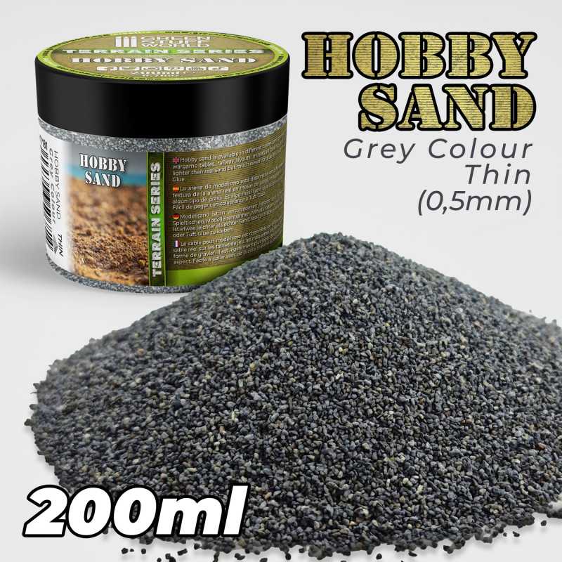 Sable fin de modelage 200ml - GRIS FONCÉ Sable fin de modelage 200ml - GRIS FONCÉ
