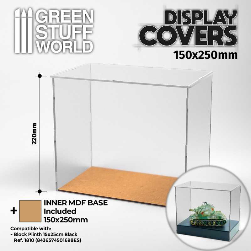 Vitrine ouverte 150x250mm (22cm de haut) Vitrine ouverte 150x250mm (22cm de haut)