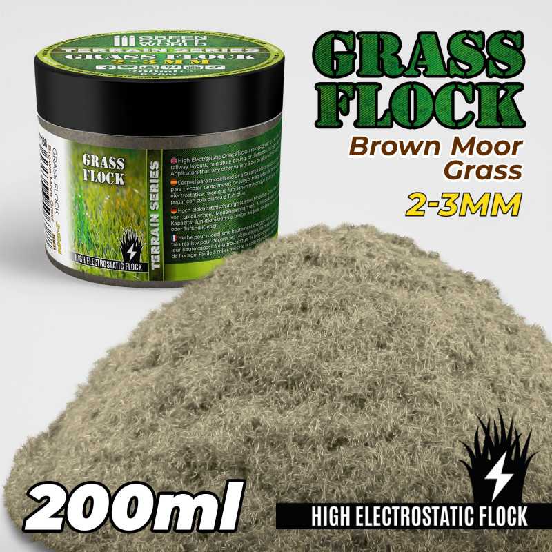 Herbe Statique 2-3mm- Brown Moor Grass - 200ml Herbe Statique 2-3mm- Brown Moor Grass - 200ml