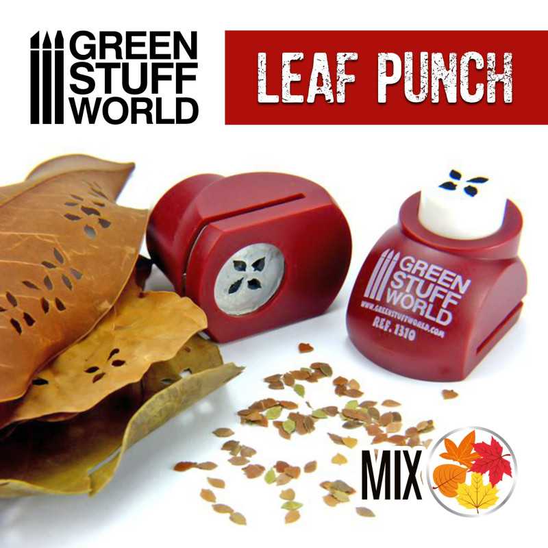 Miniature Leaf Punch RED Miniature Leaf Punch RED