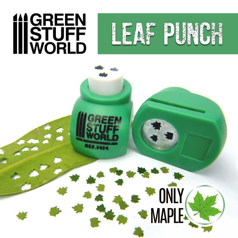 Perforatrice de Feuilles Modélisme VERT MOYEN Perforatrice de Feuilles Modélisme VERT MOYEN