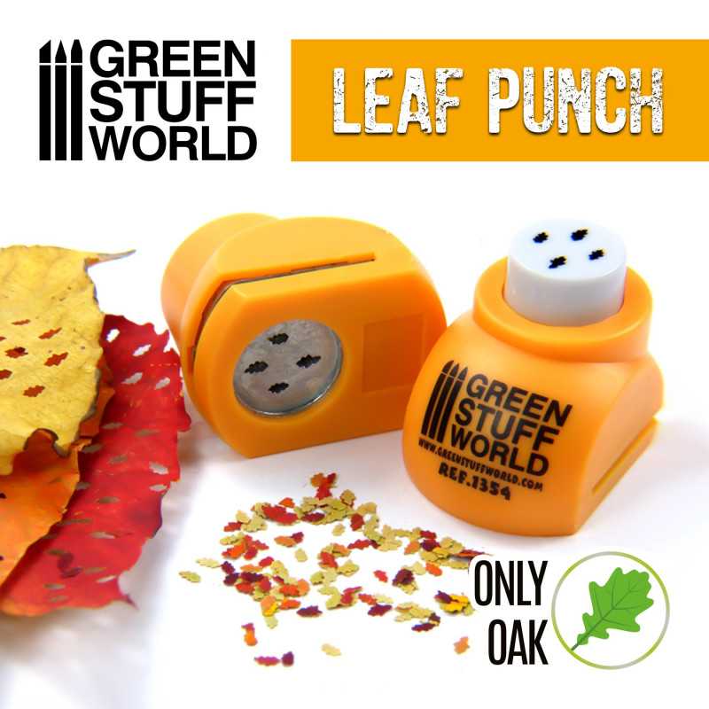 Miniature Leaf Punch ORANGE Miniature Leaf Punch ORANGE
