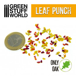 Miniature Leaf Punch ORANGE Miniature Leaf Punch ORANGE