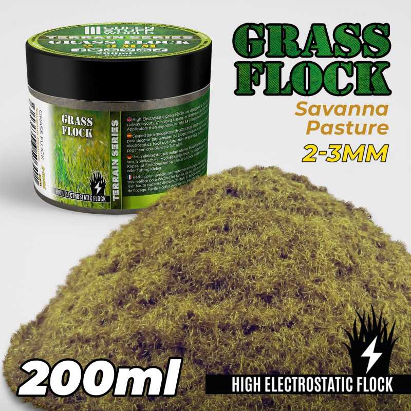 Herbe Statique 2-3mm- SAVANNA PASTURE - 200ml Herbe Statique 2-3mm- SAVANNA PASTURE - 200ml