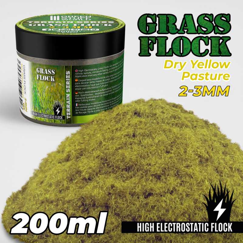 Herbe Statique 2-3mm- DRY YELLOW PASTURE - 200ml Herbe Statique 2-3mm- DRY YELLOW PASTURE - 200ml