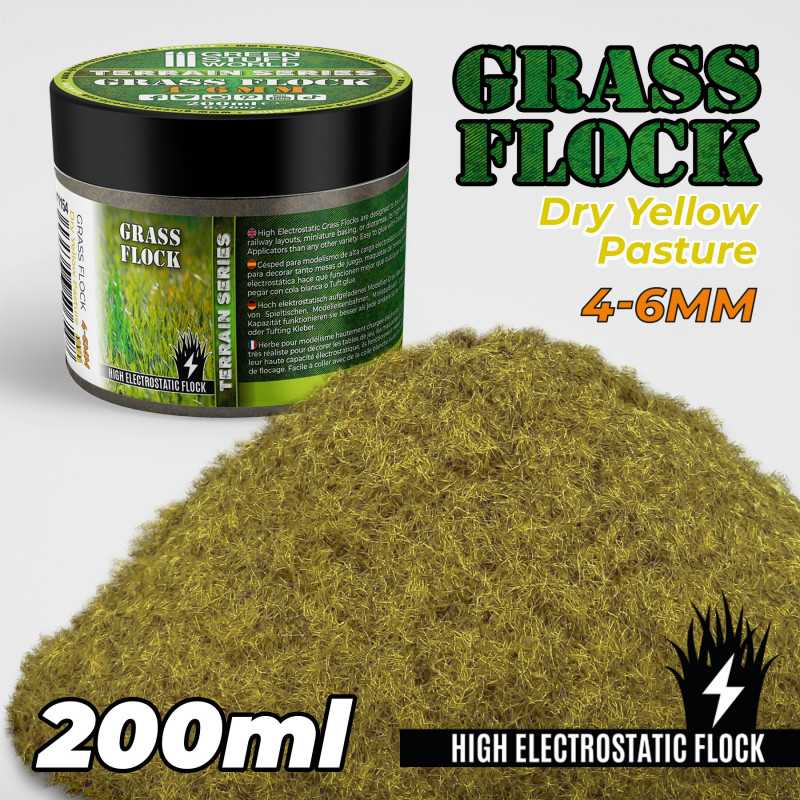 Herbe Statique 4-6mm- DRY YELLOW PASTURE - 200ml Herbe Statique 4-6mm- DRY YELLOW PASTURE - 200ml