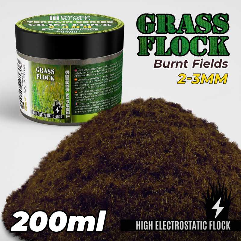 Herbe Statique 2-3mm- BURNT FIELDS - 200ml Herbe Statique 2-3mm- BURNT FIELDS - 200ml