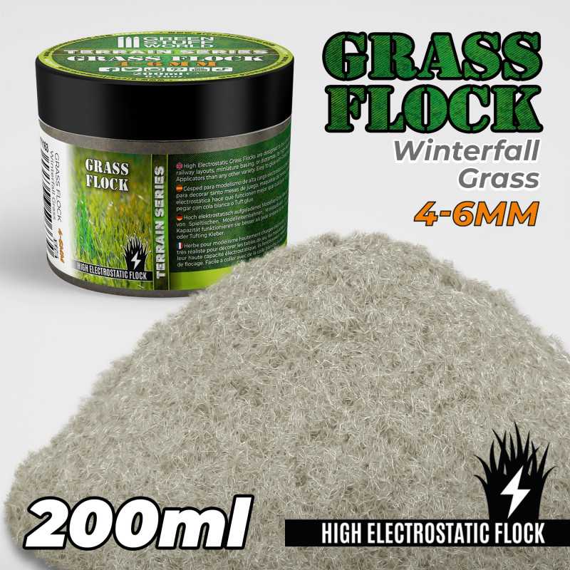 Static Grass Flock 4-6mm - WINTERFALL GRASS - 200 ml Static Grass Flock 4-6mm - WINTERFALL GRASS - 200 ml