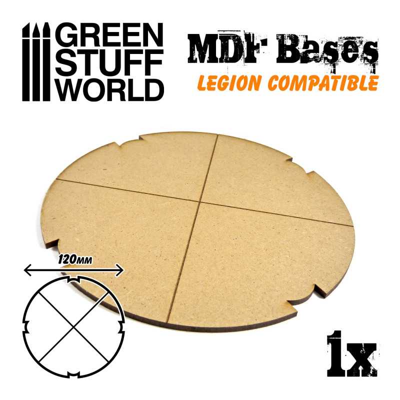 Socles ROND 120 mm en MDF (Legion) Socles ROND 120 mm en MDF (Legion)