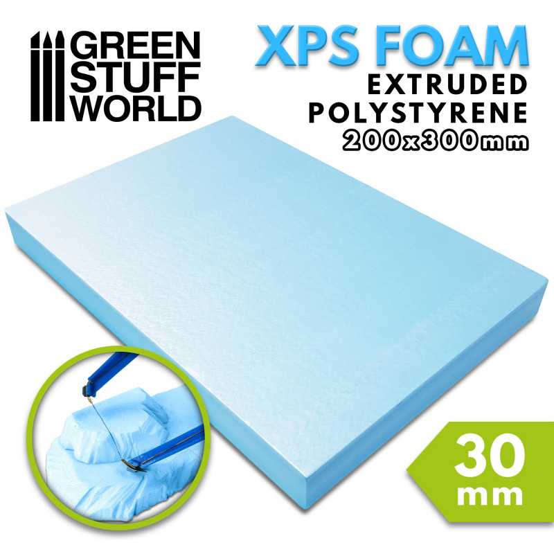 Polystyrène extrudé XPS 30mm - Taille A4 Polystyrène extrudé XPS 30mm - Taille A4