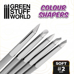 Colour Shapers - Tamaño 2 - BLANCO SOFT