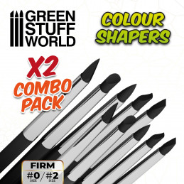 Colour Shapers - Combo Tamaño 0 y 2 - NEGRO FIRM