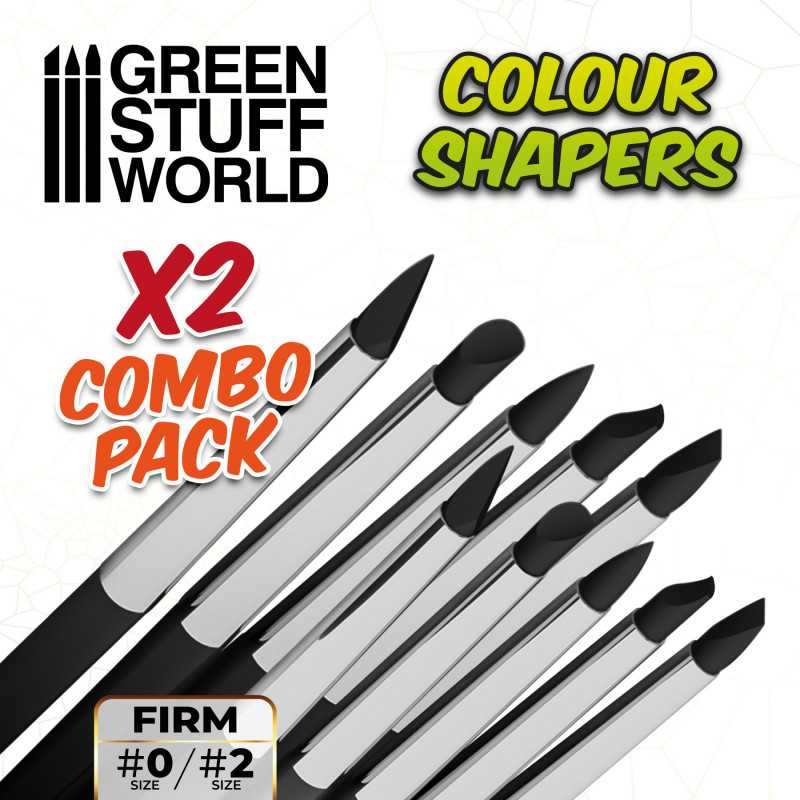 Colour Shapers - Combo Tamaño 0 y 2 - NEGRO FIRM Colour Shapers - Combo Tamaño 0 y 2 - NEGRO FIRM