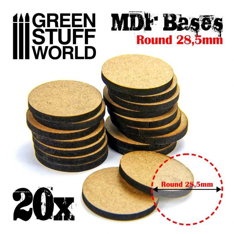 Peanas DM - Redondas 28,5 mm Peanas DM - Redondas 28,5 mm