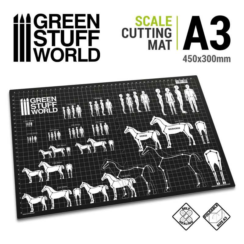 Scale Cutting Mat A3 Scale Cutting Mat A3