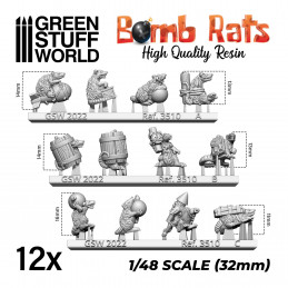 BOMB RATS Harz Set