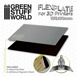 Placas flexibles para impresoras 3D - 135x80mm
