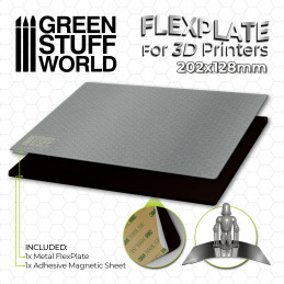 Placas flexibles para impresoras 3D - 202x128mm