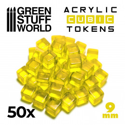 Tokens Cubos Amarillos