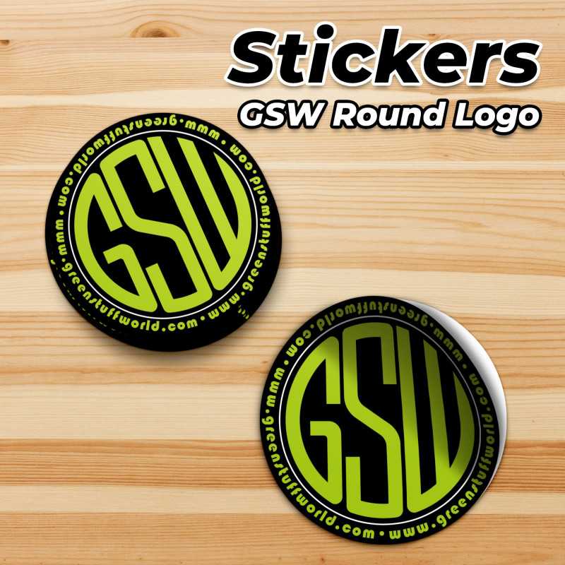 Autocollant Logo rond GSW Autocollant Logo rond GSW