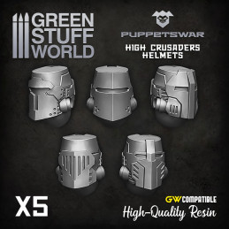 High Crusaders Helme