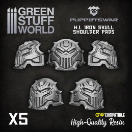 Iron-Skull-Schulterpolster 2