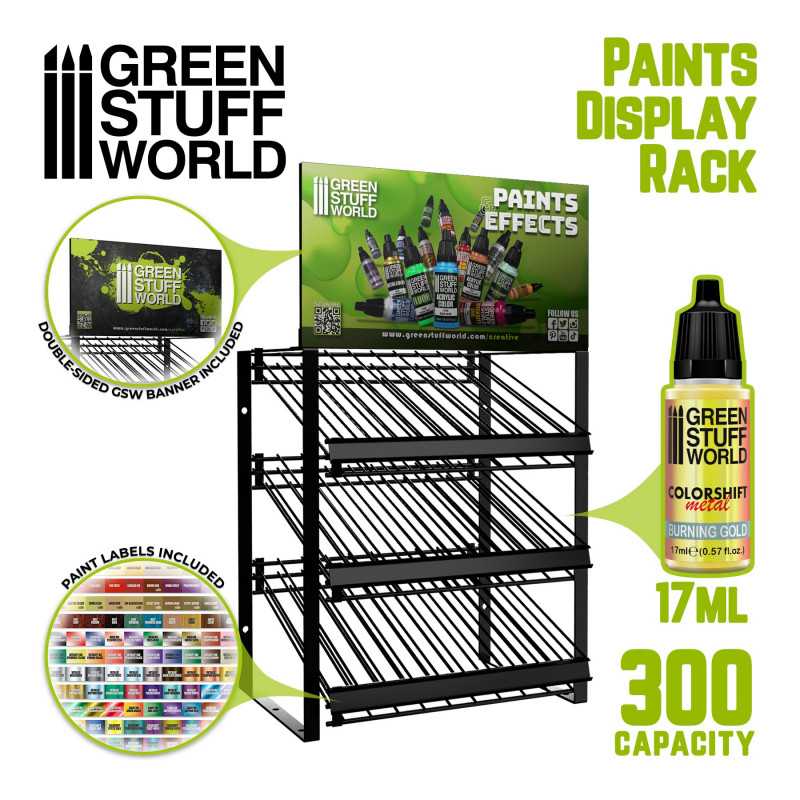 GSW Paint Display Rack